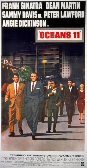 Ocean's Eleven (1960 Version) Movie Poster