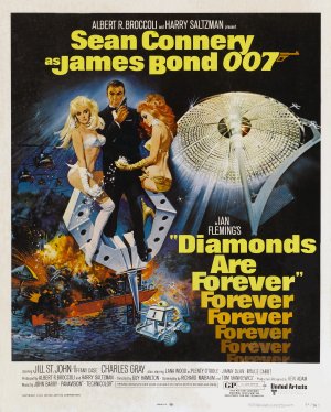Diamonds Are Forever Movie Poster